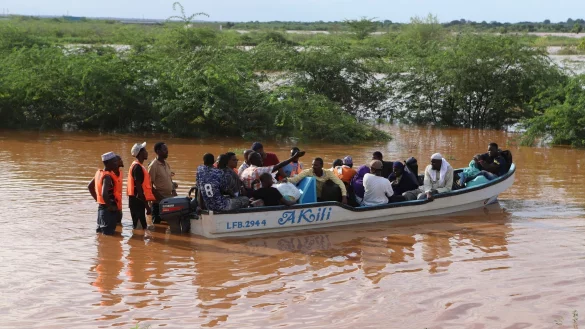 Kenia wird seit Mitte M&auml;rz von heftigen Regenf&auml;llen heimgesucht. - &copy; Andre Kasuku/AP/dpa