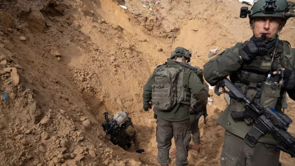 Israels Armee hat bestätigt, Tunnel der islamistischen Hamas im Gazastreifen geflutet zu haben. - © Sam McNeil/AP/dpa