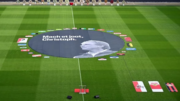 F&uuml;r Christoph Daum fand am Donnerstag die Trauerfeier im K&ouml;lner Stadion statt. - &copy; Federico Gambarini/dpa