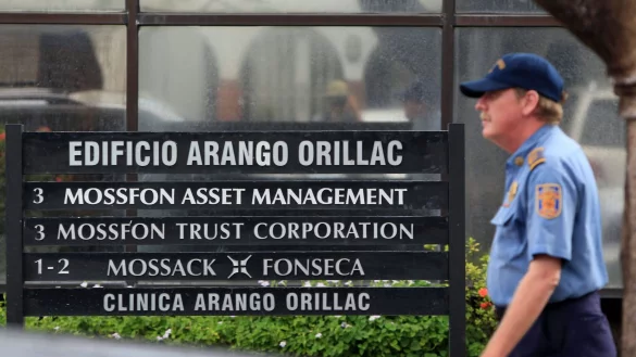Die Zentrale der Anwaltskanzlei Mossack Fonseca in Panama-Stadt (Archivbild). - &copy; Alejandro Bolivar/epa/dpa