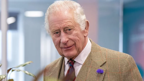 Charles III. ist in einer Londoner Klinik. - &copy; Jane Barlow/PA Wire/dpa