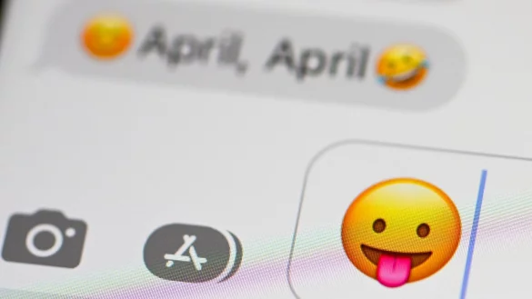 Doch nur eine kleine L&uuml;ge: Am 1. April legt man andere gerne mit einer Flunkerei herein (Illustration). - &copy; Jens Kalaene/dpa