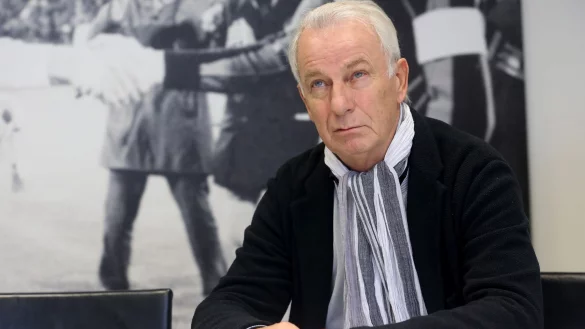 Borussia M&ouml;nchengladbachs Vizepr&auml;sident Rainer Bonhof. - &copy; Roland Weihrauch/dpa/Archivbild