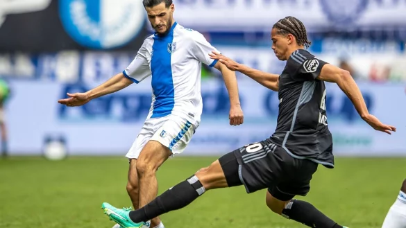 Andras Nemeth (r) wechselt vom HSV zu Preu&szlig;en M&uuml;nster. - &copy; Andreas Gora/dpa