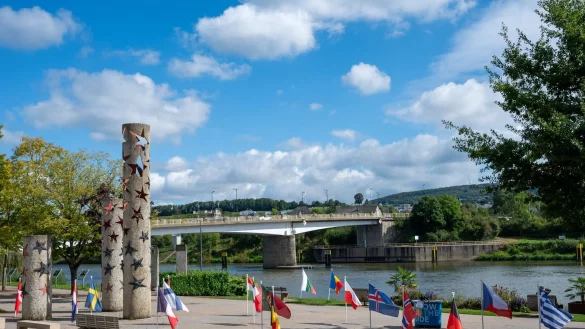 2025 wird in Schengen 40 Jahre Schengener Abkommen gefeiert. (Archivbild) - &copy; Harald Tittel/dpa