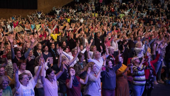 Mehrere Tausend S&auml;ngerinnen und S&auml;ngern aus 24 Nationen treffen sich in Essen. (Foto: Archiv) - &copy; Karsten Socher/Stiftung Creative Kirche/dpa