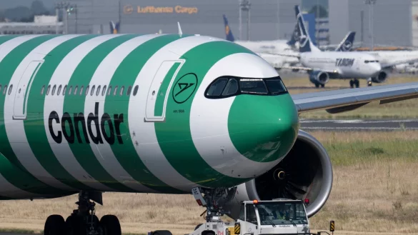 Der deutsche Staat hatte die Condor 2019 mit einem Kredit der F&ouml;rderbank KfW gerettet, nachdem der damalige Mutterkonzern Thomas Cook in die Pleite gerutscht war. - &copy; Boris Roessler/dpa