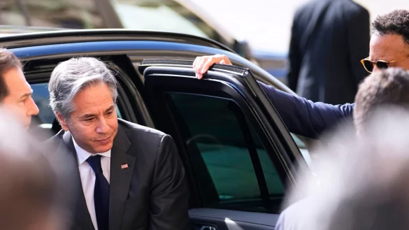 US-Au&szlig;enminister Antony Blinken reist kommende Woche in den Nahen Osten. - &copy; Peter David Josek/Pool AP/dpa