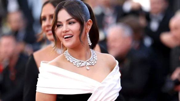 Selena Gomez bei der Premiere des Films &laquo;Emilia Perez&raquo; in Cannes. - &copy; Vianney Le Caer/Invision/AP/dpa