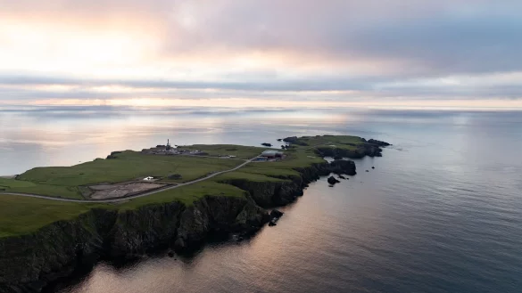 Der Spaceport liegt auf der n&ouml;rdlichsten britischen Insel. - &copy; ---/Shetlandspacecentre/dpa