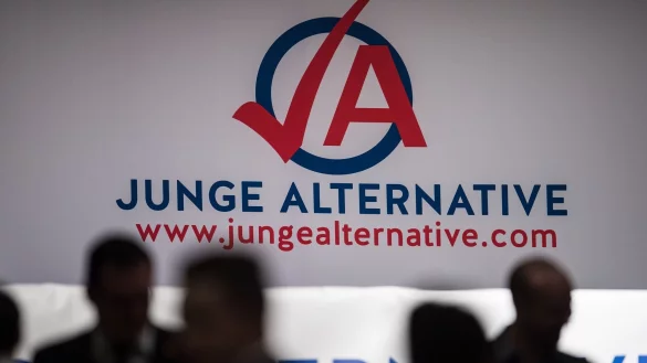 Die Nachwuchsorganisation der AfD: die Junge Alternative. - &copy; dpa