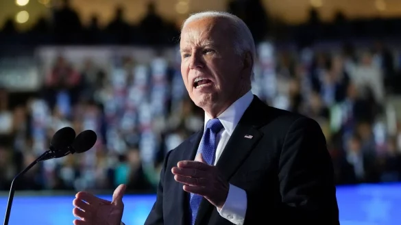 US-Präsident Joe Biden: «Es war die Ehre meines Lebens, als euer Präsident zu dienen.» - © Stephanie Scarbrough/AP/dpa