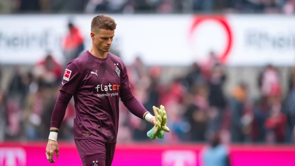 Jonas Omlin im RheinEnergieStadion. - &copy; Marius Becker/dpa
