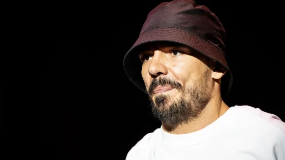 &laquo;Man wollte genau das Haus angreifen&raquo;: Rapper Capital Bra. - &copy; Alexander Prautzsch/dpa