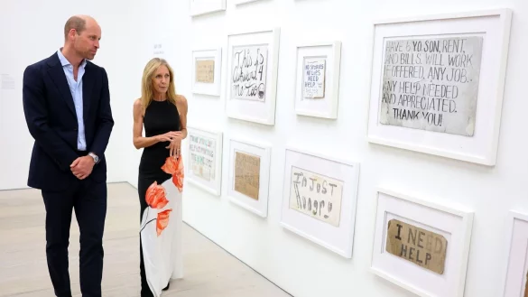 Prinz William wurde bereits von Mutter Prinzessin Diana mit dem Thema Obdachlosigkeit konfrontiert. - &copy; Chris Jackson/PA Wire/dpa