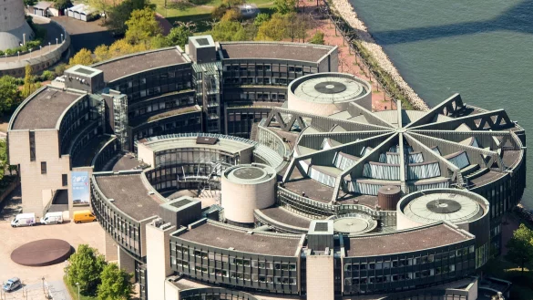 Der Landtag am Rhein in D&uuml;sseldorf. - &copy; Marius Becker/dpa/Archivbild