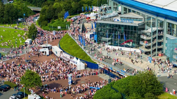 Gelsenkirchen erwartet rund um die drei Konzerte der Musikerin etwa 200.000 Fans. - &copy; Christoph Reichwein/dpa