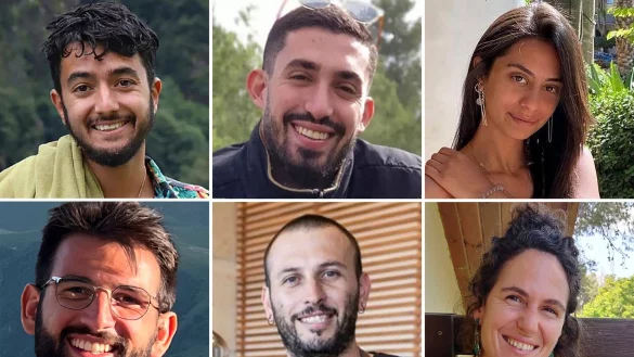 F&uuml;nf der sechs toten Geiseln wurden am 7. Oktober vom Nova-Musikfestival in der Negev-W&uuml;ste entf&uuml;hrt. - &copy; Uncredited/The Hostages Families Forum/AP