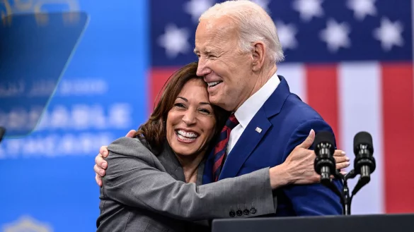 Die neue Kandidatin? Nicht nur Biden unterst&uuml;tzt Harris. (Archivbild) - &copy; Matt Kelley/FR171845 AP/AP/dpa