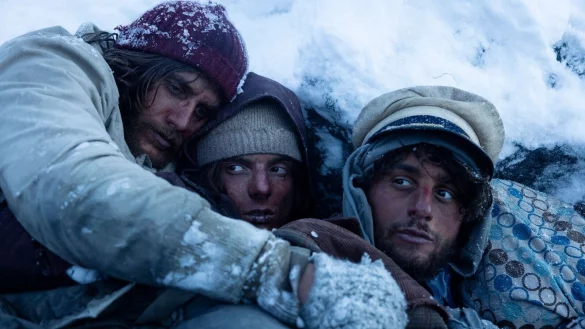 Eine Szene aus dem Film "Die Schneegesellschaft". - &copy; -