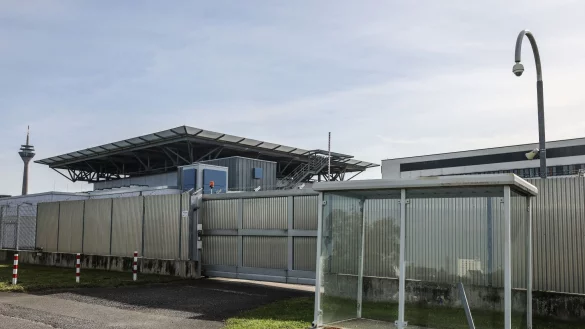 Die Au&szlig;enstelle des Oberlandesgerichts im Kapellweg. - &copy; Oliver Berg/dpa