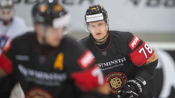 F&uuml;r Nico Sturm steht fest: &laquo;Wir k&ouml;nnen jeden Gegner schlagen.&raquo; - &copy; Sebastian Kahnert/dpa