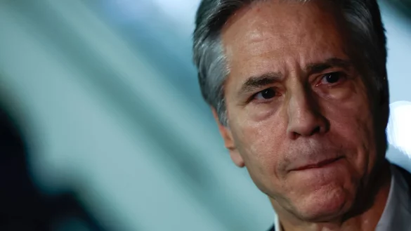 &laquo;Wir wollen zusammenarbeiten und unsere Bem&uuml;hungen koordinieren, um Gaza bei der Stabilisierung und Erholung zu helfen&raquo;: Antony Blinken. - &copy; Evelyn Hockstein/Reuters/AP/dpa