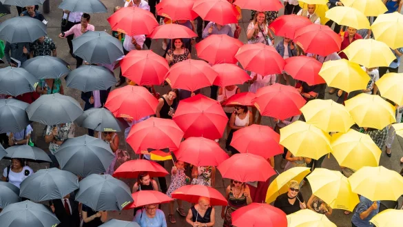 Das Gesetz sei ein wichtiges Signal an Menschen mit Migrationsgeschichte, &laquo;dass wir sie sehen, sie anerkennen und dass wir sie demokratisch teilhaben lassen&raquo;, sagt die Bundestagsabgeordnete Filiz Polat von den Gr&uuml;nen. - &copy; Robert Michael/dpa-Zentralbild/dpa