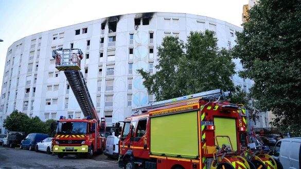 Auch Kinder sind bei einem Wohnungsbrand in Nizza gestorben. - &copy; Valery Hache/AFP/dpa