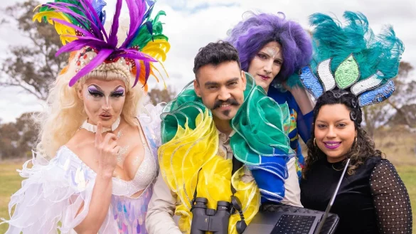 &laquo;Vom K&auml;nguru-Fl&uuml;sterer zur globalen Tanz-Sensation&raquo;: Weliton Men&aacute;rio Costa (M). - &copy; Nic Vevers/Anu/-/dpa