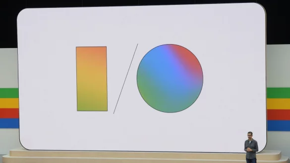 Google-Chef Sundar Pichai: Google setzt auch auf &laquo;KI-Agenten&raquo; - Assistenten, die eigenst&auml;ndig Aufgaben mit mehreren Schritten erf&uuml;llen k&ouml;nnen. - &copy; Andrej Sokolow/dpa