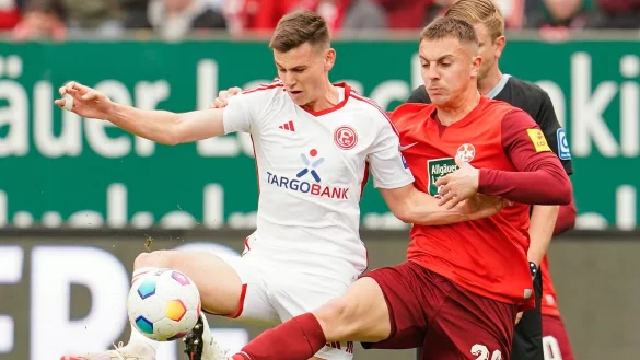 Yannik Engelhardt war in seiner Saison bei Fortuna D&uuml;sseldorf Stammkraft. - &copy; Uwe Anspach/dpa