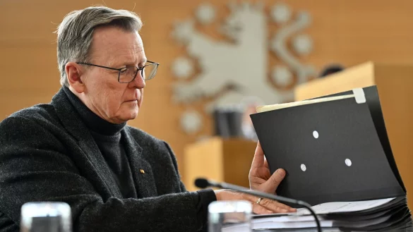 Bodo Ramelow (Die Linke) hat Verst&auml;ndnis f&uuml;r die Menschen, die unter den Streiks leiden - aber auch f&uuml;r die GDL. - &copy; Martin Schutt/dpa