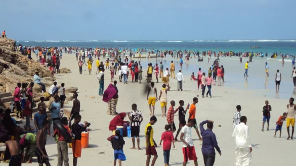 Der Lido Beach in Mogadischu (Archivbild) - &copy; picture alliance / dpa