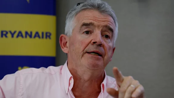 Ryanair-Chef O\\\'Leary fordert ein Getr&auml;nkelimit f&uuml;r Passagiere vor dem Flug. (Archivbild) - &copy; Cecilia Fabiano/LaPresse via ZUMA Press/dpa