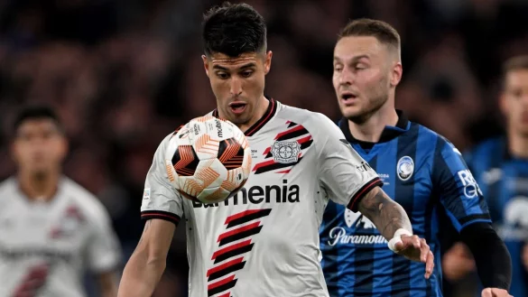 Nach OP: Leverkusener Exequiel Palacios f&auml;llt einige Wochen aus. - &copy; Federico Gambarini/dpa