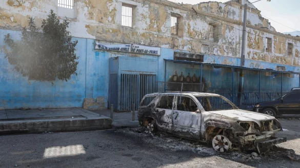 In dem Nationalgef&auml;ngnis in der Hauptstadt sollen 3696 Menschen inhaftiert gewesen sein, wie die Zeitung &laquo;Miami Herald&raquo; unter Berufung auf das &ouml;rtliche UN-B&uuml;ro berichtet. - &copy; Odelyn Joseph/AP/dpa