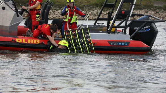 In Fl&uuml;ssen schwimmen - das ist nichts f&uuml;r Unge&uuml;bte, mahnt DLRG-Pr&auml;sidentin Ute Vogt. - &copy; Sascha Thelen/dpa