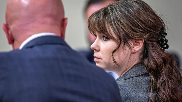 Hannah Gutierrez-Reed droht eine Haftstrafe von bis zu 18 Monaten. - &copy; Jim Weber/Santa Fe New Mexican Pool via AP/dpa