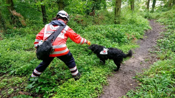 Polizei sucht mit Gro&szlig;aufgebot nach vermisstem M&auml;dchen - &copy; Henning Kaiser/dpa