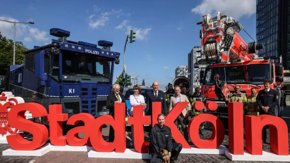 Nach längerer Pause wird wieder der Nordrhein-Westfalen-Tag gefeiert - diesmal in Köln. - © Oliver Berg/dpa