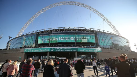 Wembley Stadion. - &copy; Nick Potts/Press Association/dpa
