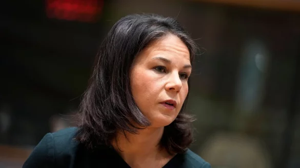 Die deutsche Au&szlig;enministerin Annalena Baerbock. - &copy; Virginia Mayo/AP/dpa