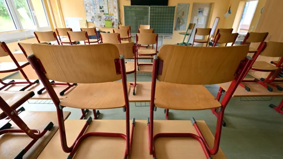 Ein Lehrer soll im vergangenen Herbst an einer Schule in Cottbus Sch&uuml;ler mit Migrationshintergrund verpr&uuml;gelt haben. - &copy; Martin Schutt/dpa