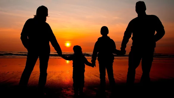 Familien werden immer kleiner. - &copy; Patrick Pleul/dpa-Zentralbild/dpa