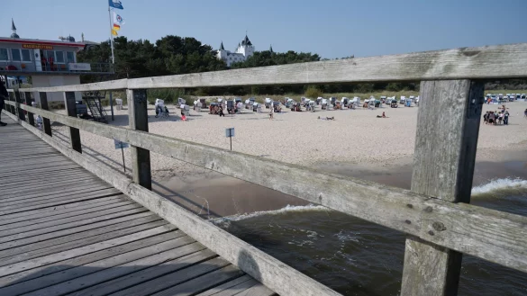 Wegen des Sturzes ihres Kindes von der dortigen Seebr&uuml;cke wollte eine Brandenburgerin Geld von der Gemeinde Zinnowitz. (Archivbild) - &copy; Stefan Sauer/dpa