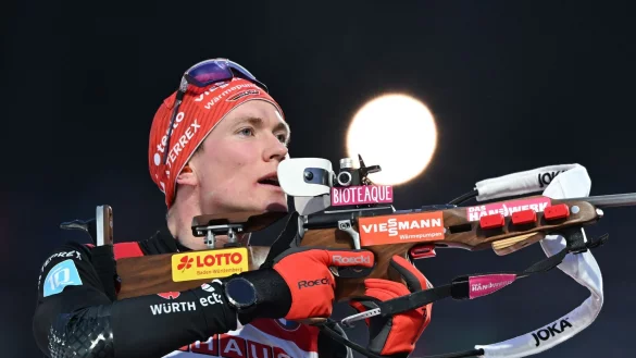 Erlebte im Einzel am Holmenkollen ein Debakel: Benedikt Doll. - &copy; Hendrik Schmidt/dpa/Archivbild