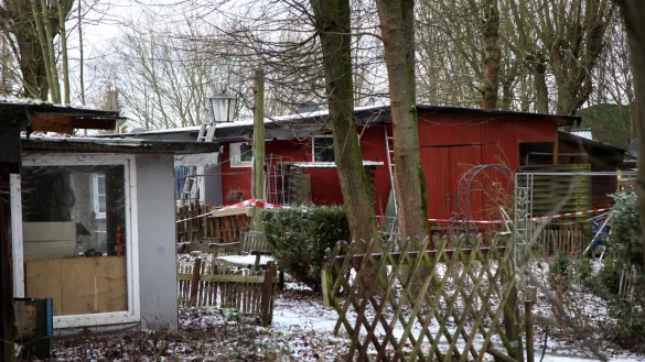 Der mutmaßliche Tatort in Lügde. - © Bernhard Preuss