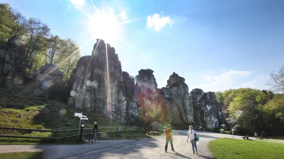 Die Externsteine in Horn-Bad Meinberg - &copy; Vera Gerstendorf-Welle
