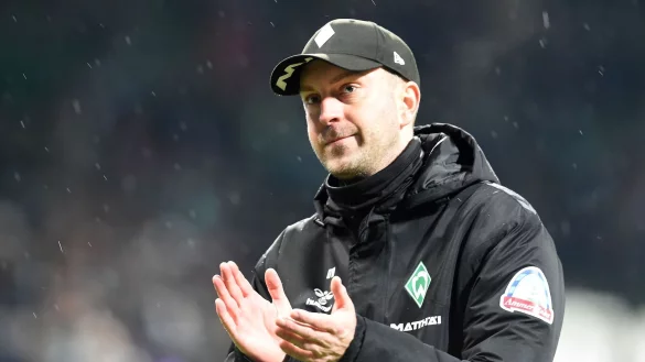 Werder-Trainer Ole Werner hat nach dem Spiel gegen den FC Augsburg Verst&auml;ndnis f&uuml;r dessen Trainer ge&auml;u&szlig;ert. - &copy; Carmen Jaspersen/dpa